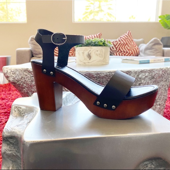 Madden Girl Shoes - 🏷 Wood Block Heel Sandals
